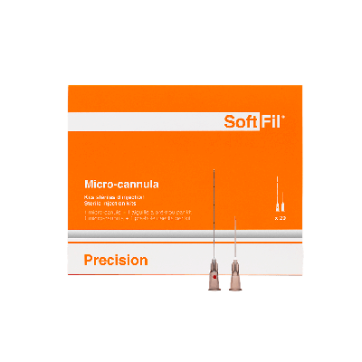 Микро-канюля SoftFil Precision - 22G 50mm XL+22G*25mm needle: 1 шт 